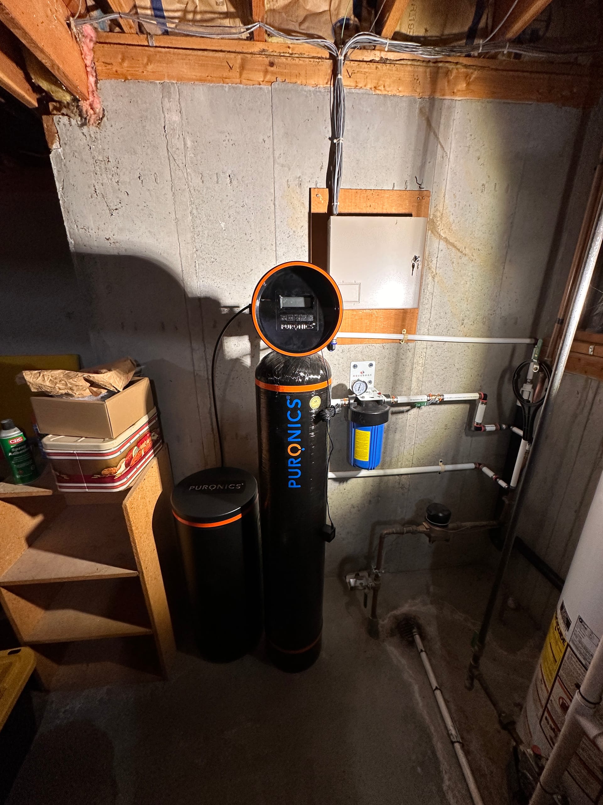 Whole House Filtration in Basement