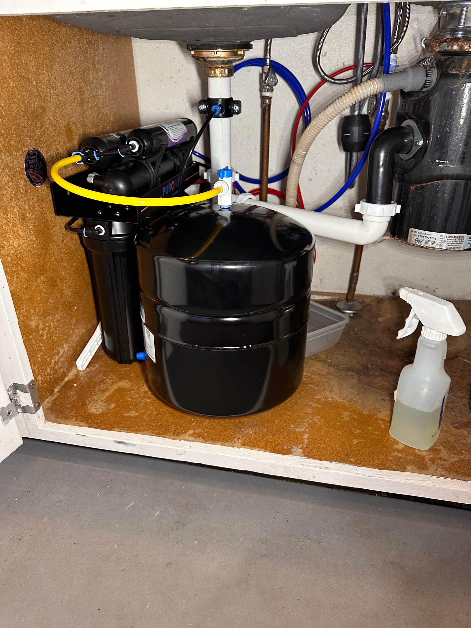 RO System with Pressure Tank