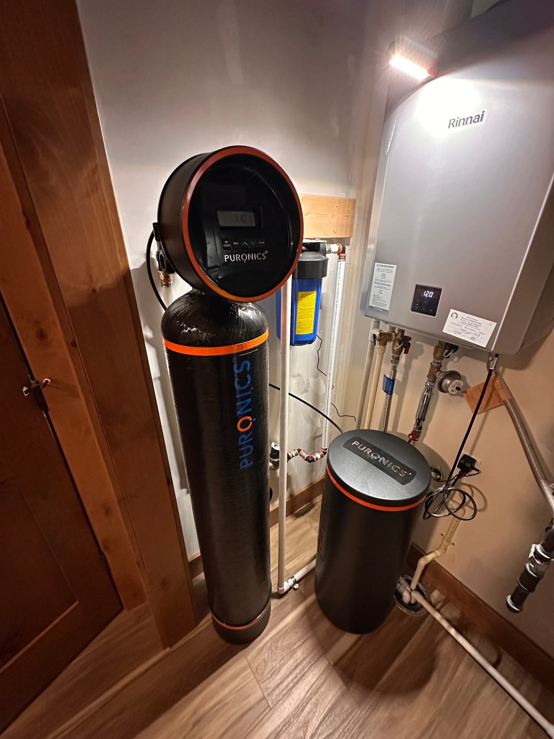 Puronics + Rinnai Tankless Combo