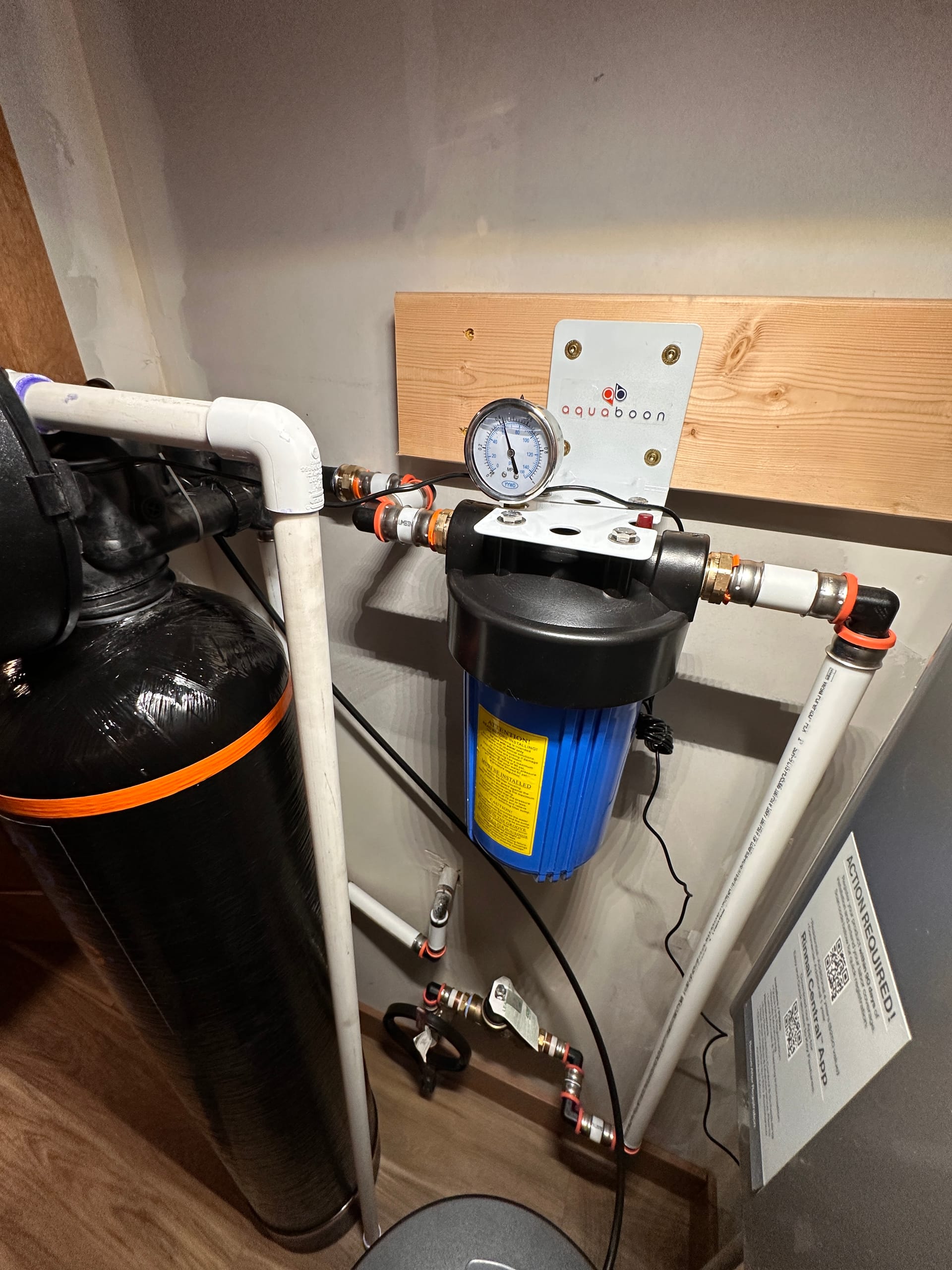 Pressure Regulator + Sediment Filter