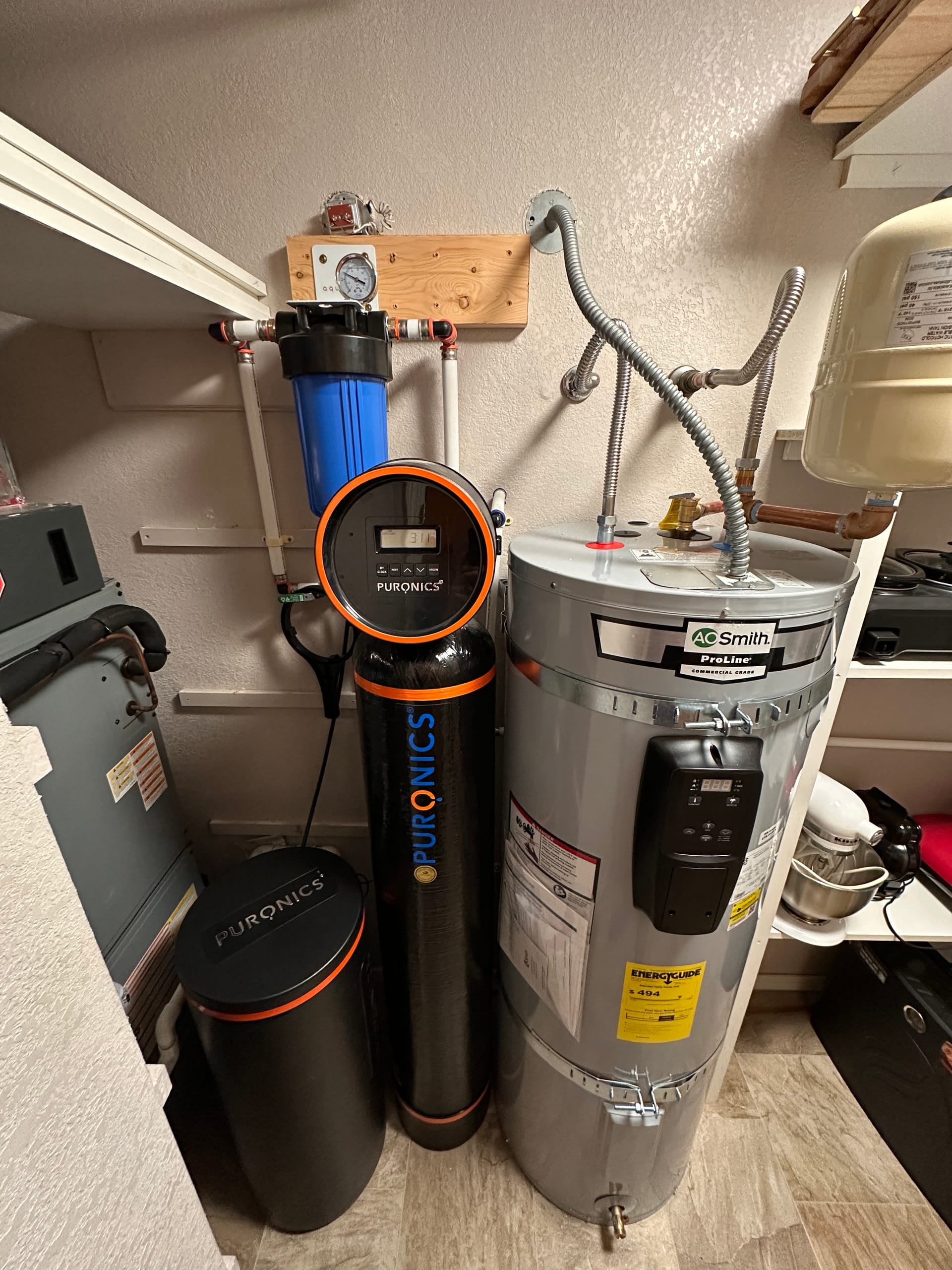 A.O. Smith Heater + Whole House Combo