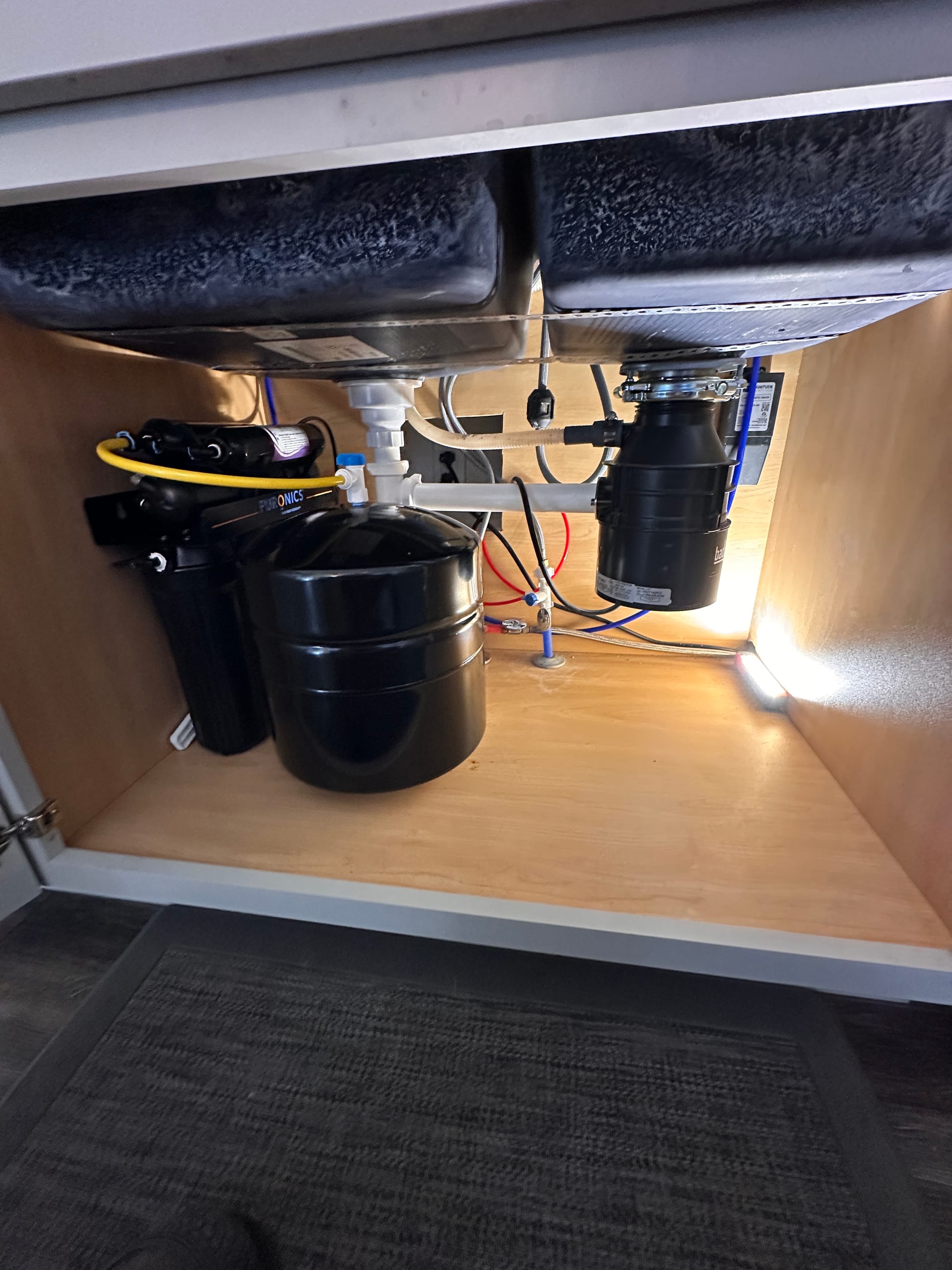 Closet Tucked Whole House Softener